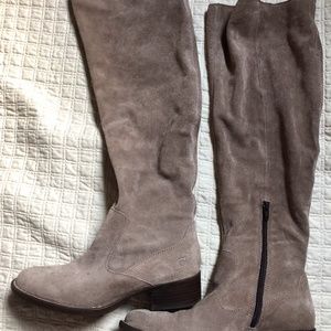 OTK Taupe Suede Boots